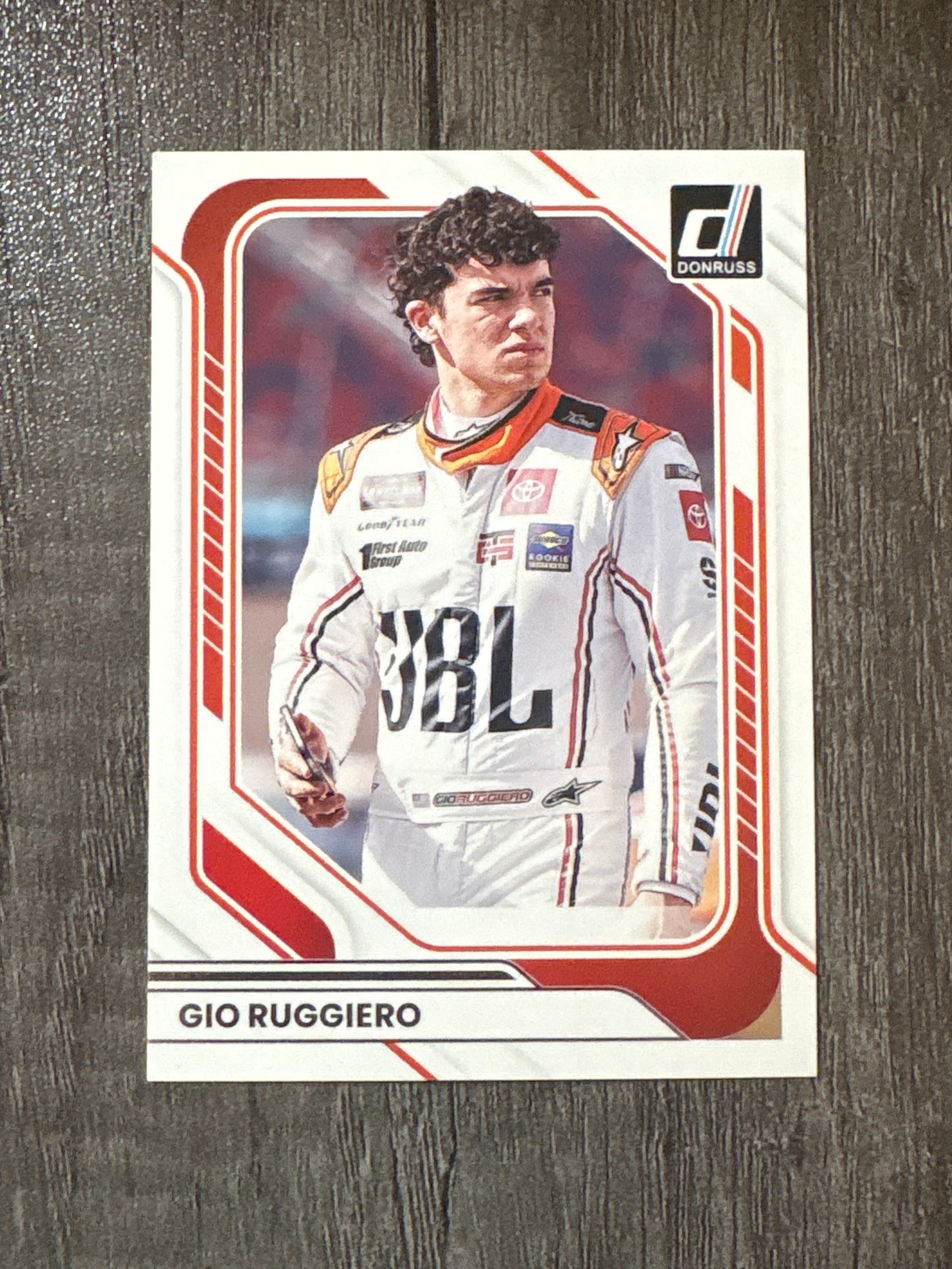 NASCAR - Gio Ruggiero - 2026 Donruss Racing (base card)