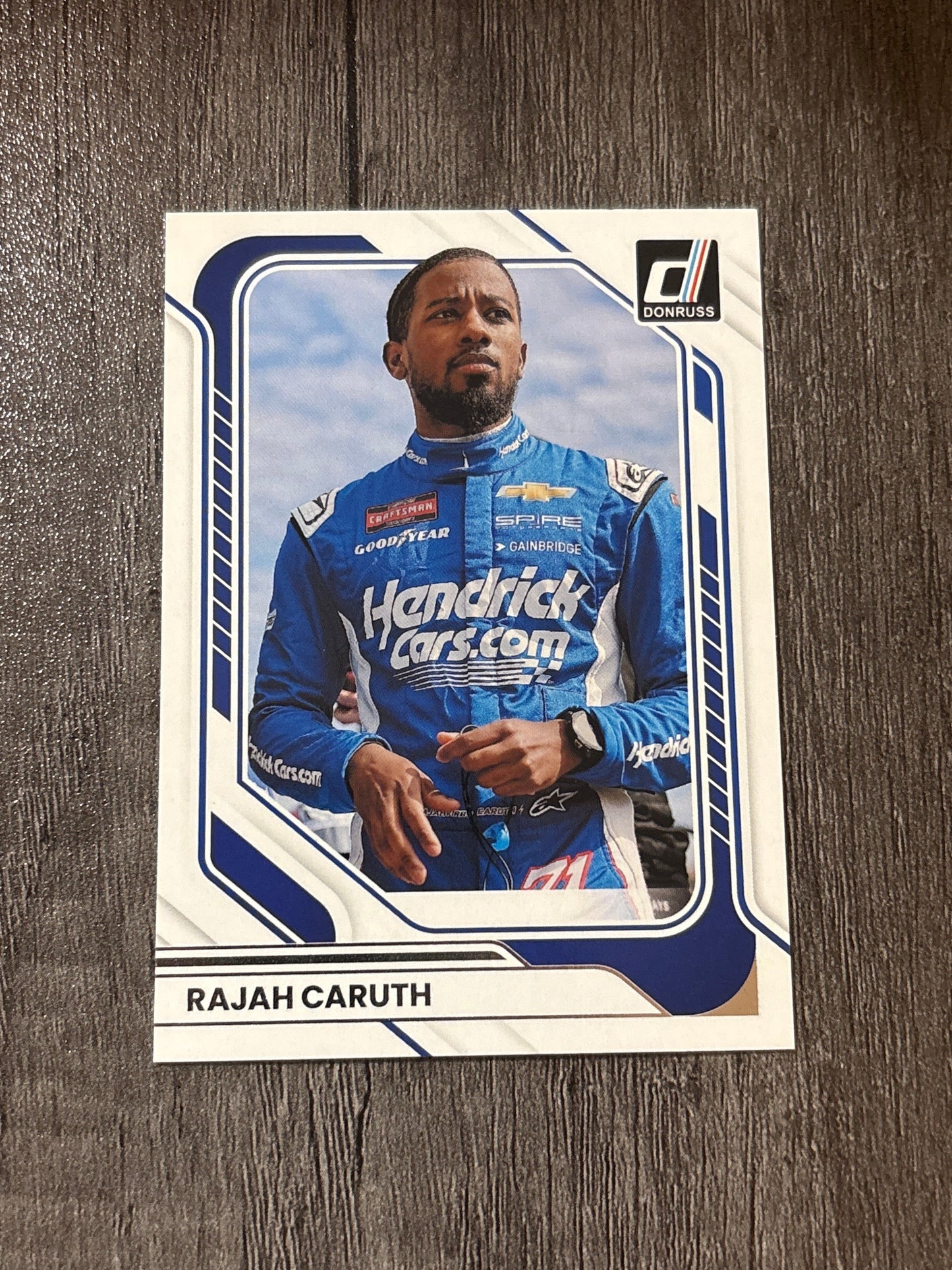 NASCAR - Rajah Caruth - 2026 Donruss Racing (base card)