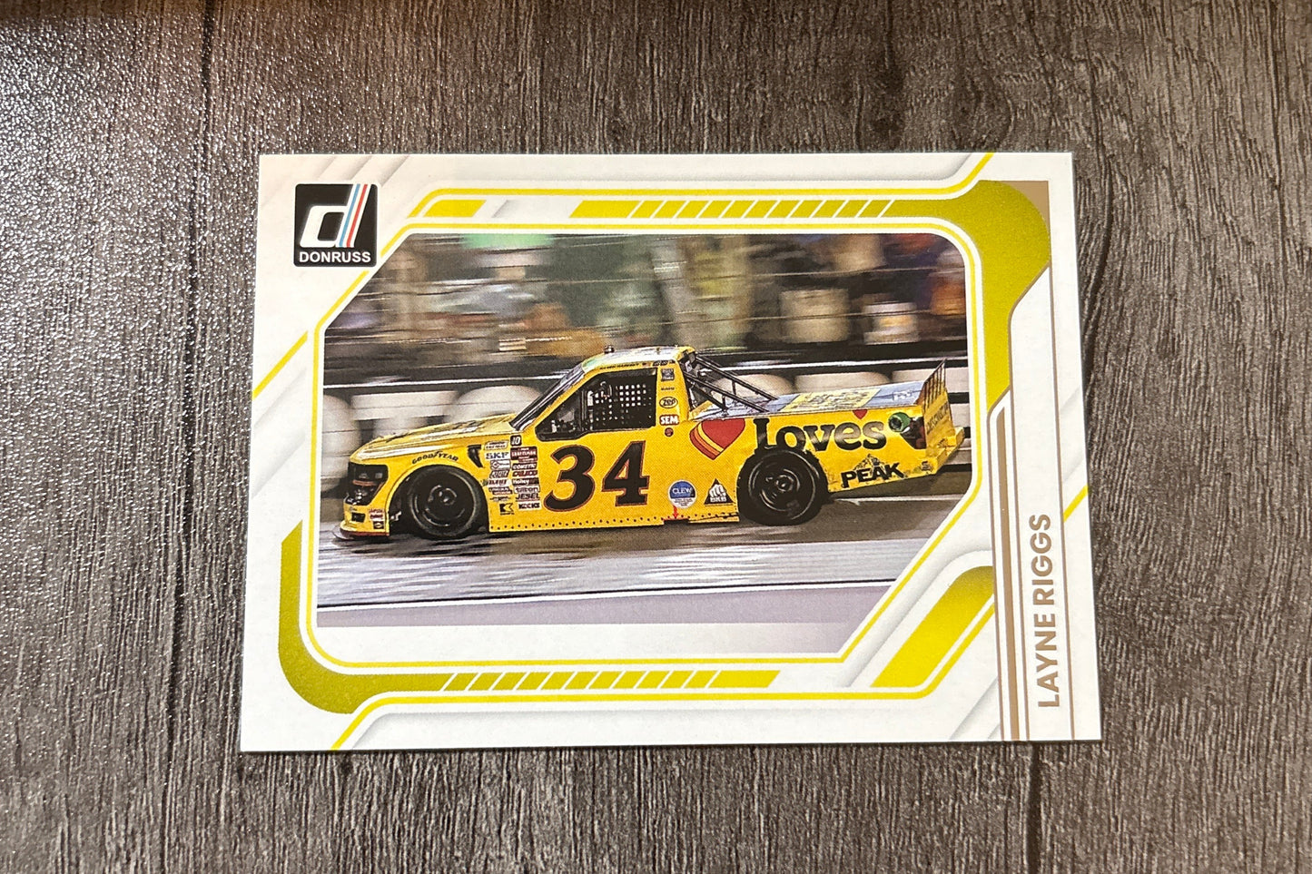 NASCAR - Layne Riggs - 2026 Donruss Racing (NASCAR Rides)