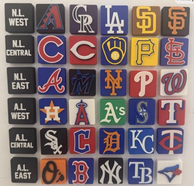 MLB - Team Magnets
