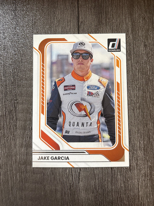 NASCAR - Jake Garcia - 2026 Donruss Racing (base card)