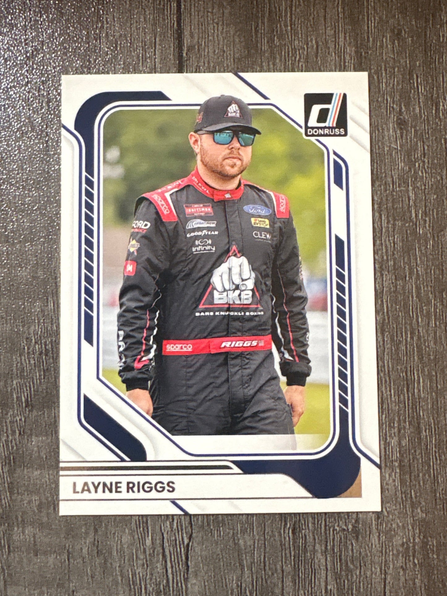 NASCAR - Layne Riggs - 2026 Donruss Racing (base card)