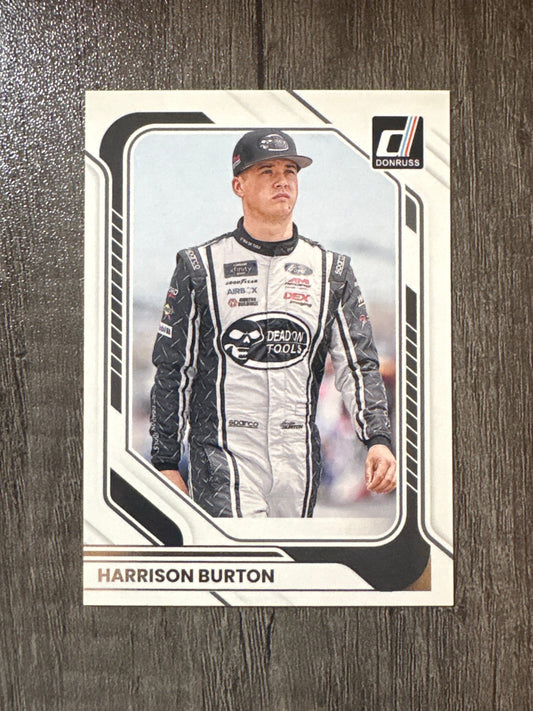 NASCAR - Harrison Burton - 2026 Donruss Racing (base card)
