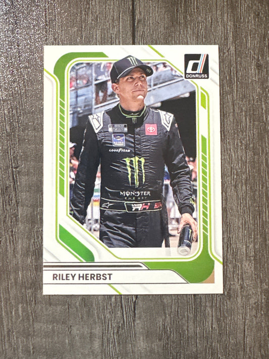 NASCAR - Riley Herbst - 2026 Donruss Racing (base card)