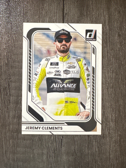 NASCAR - Jeremy Clements - 2026 Donruss Racing (base card)