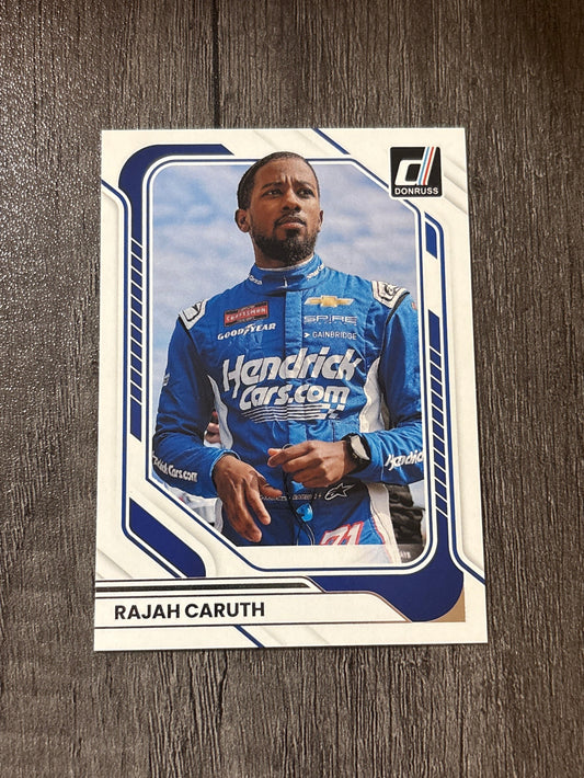 NASCAR - Rajah Caruth - 2026 Donruss Racing (base card)
