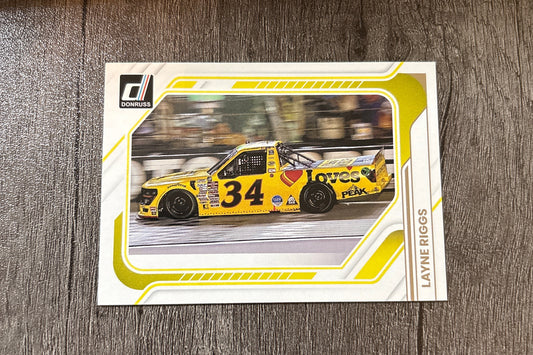 NASCAR - Layne Riggs - 2026 Donruss Racing (NASCAR Rides)