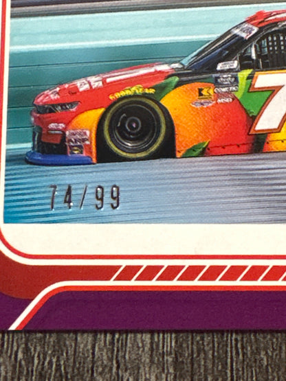 NASCAR - Justin Allgaier - 2026 Donruss Racing (NASCAR Rides) Purple Parallel /99