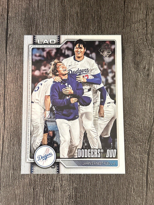 MLB - Shohei Ohtani & Yoshinobu Yamamoto - 2026 Bowman Baseball (Los Angeles Dodgers)