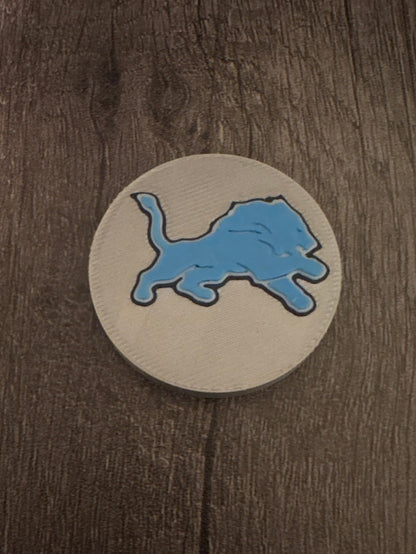 NFL Team Magnet - Detroit Lions
