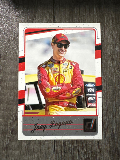 NASCAR - Joey Logano - 2026 Donruss Racing (retro card)