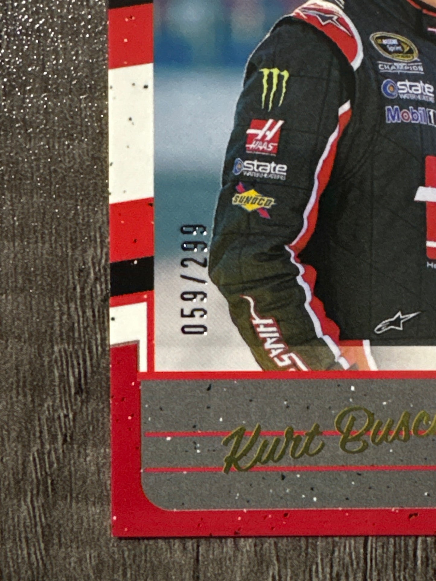 NASCAR - Kurt Busch - 2026 Donruss Racing (retro card) Red Parallel /299