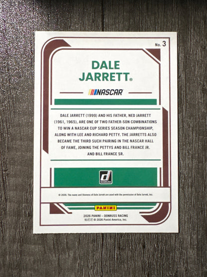 NASCAR - Dale Jarrett - 2026 Donruss Racing (base card)