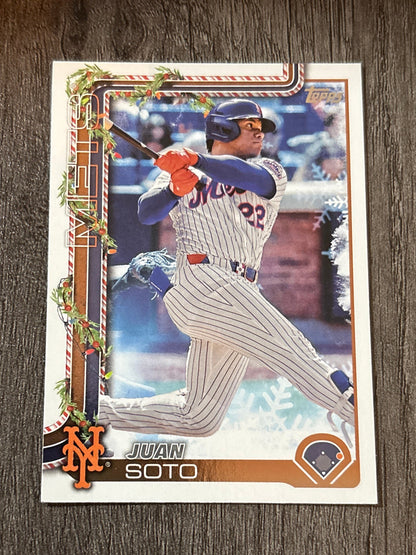 MLB - Juan Soto - 2025 Topps Holiday - #H150 MLB Baseball Card [New York Mets]