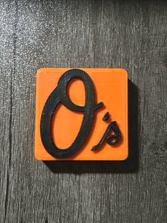 MLB Team Magnet - Baltimore Orioles