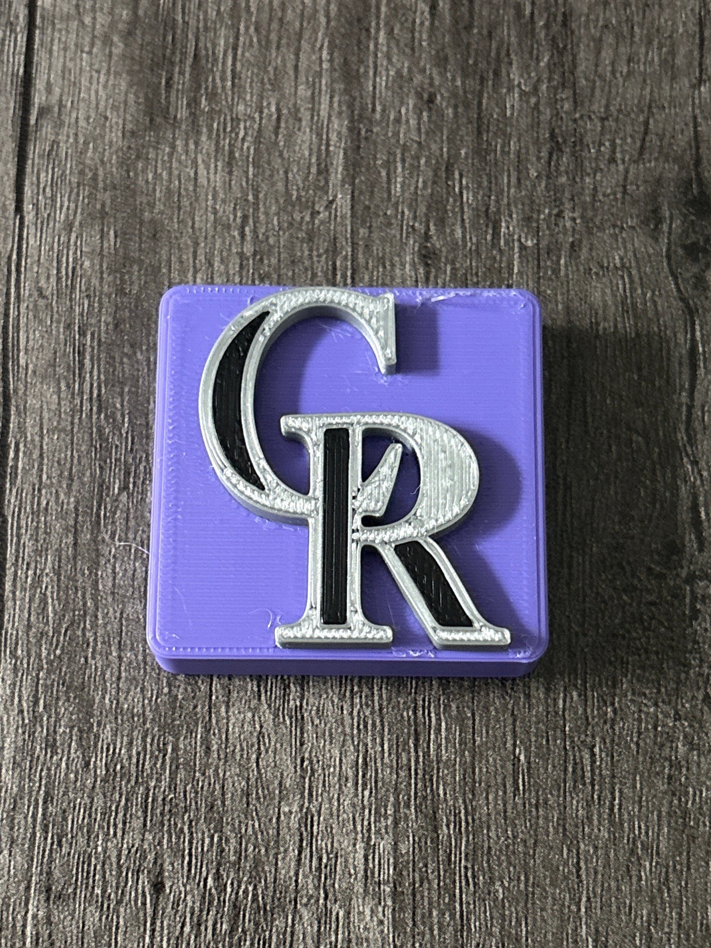 MLB Team Magnet - Colorado Rockies
