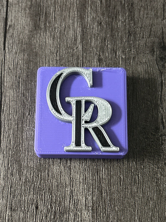 MLB Team Magnet - Colorado Rockies