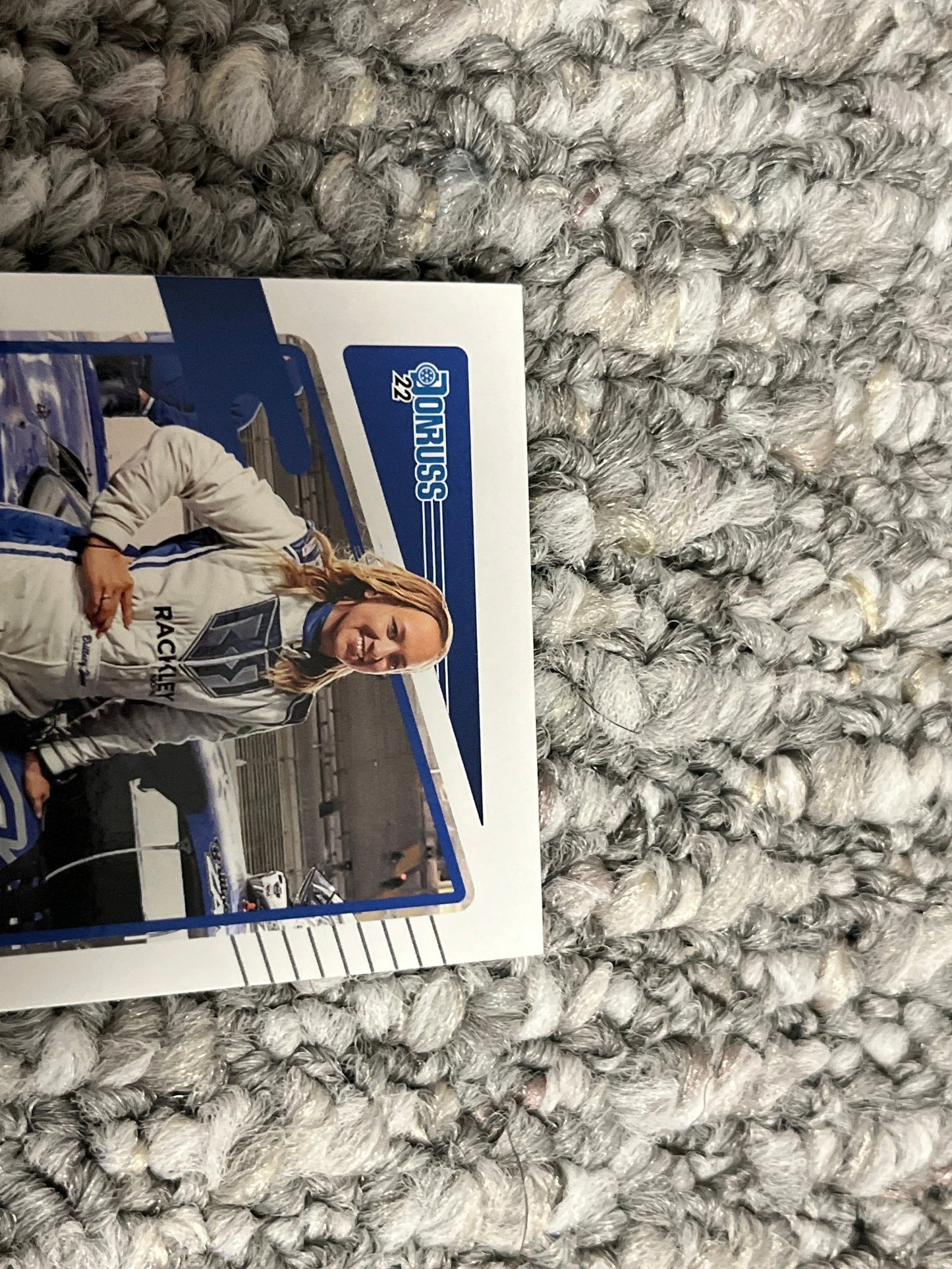 Brittney Zamora - 2022 Donruss Racing base NASCAR card