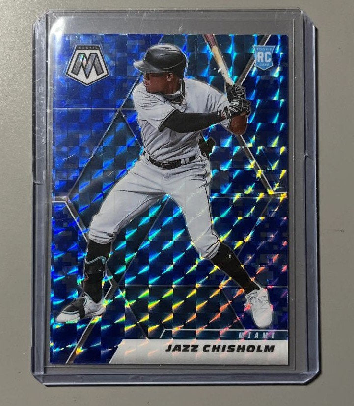 Jazz Chisholm - 2021 Panini Mosaic Baseball - Miami Marlins