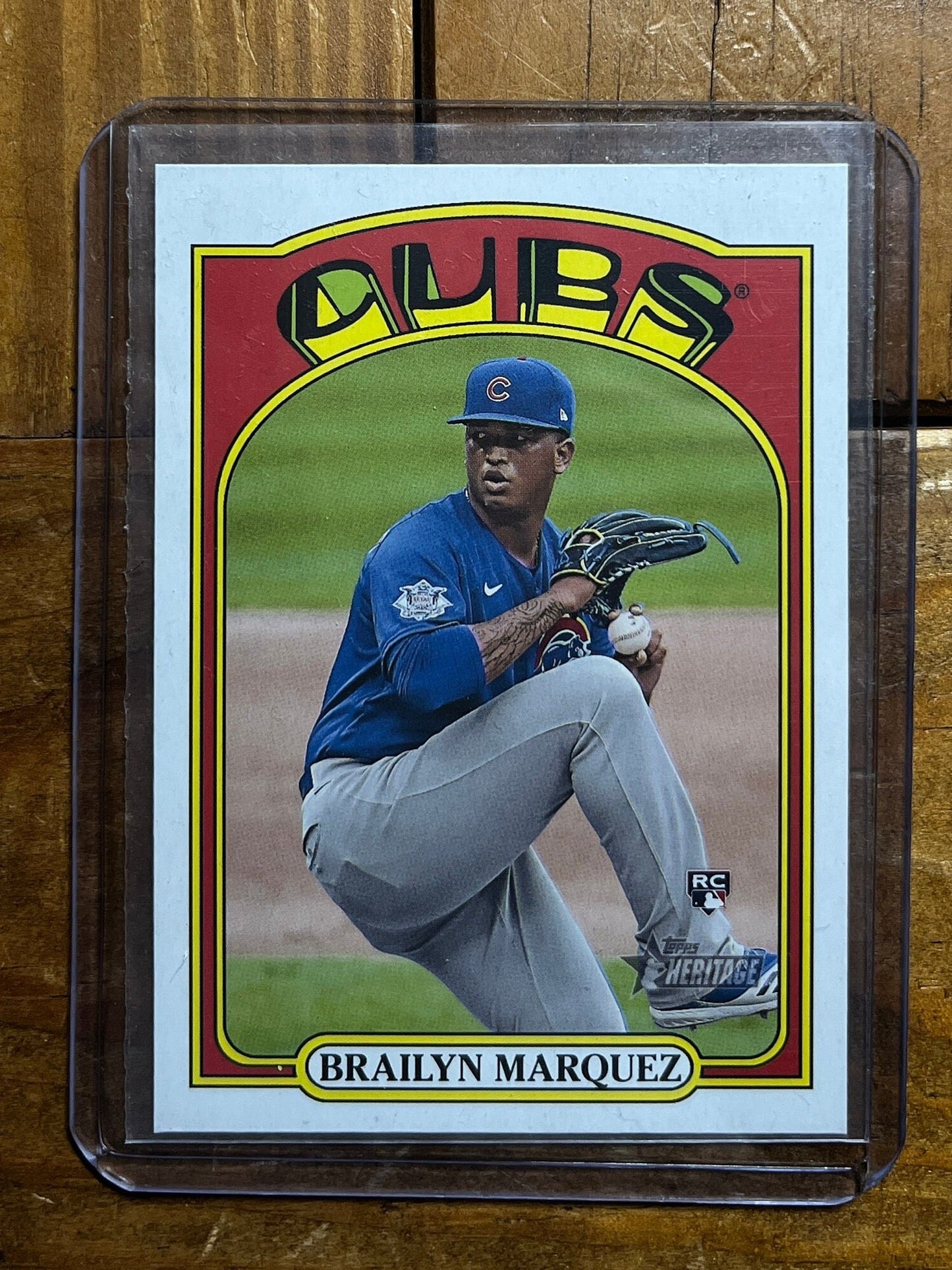 Brailyn Marquez - 2021 Topps Heritage High Number Missing Stars #598 Cubs