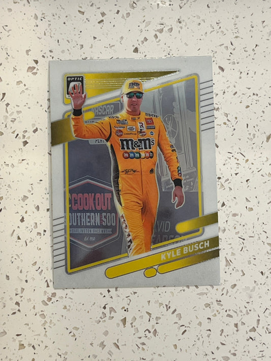 Kyle Busch - 2022 Donruss Optic Racing Card NASCAR OPTIC