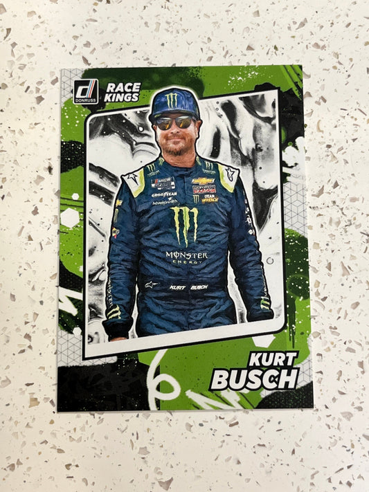 Kurt Busch - 2022 Donruss Racing Race Kings #13 Chevrolet