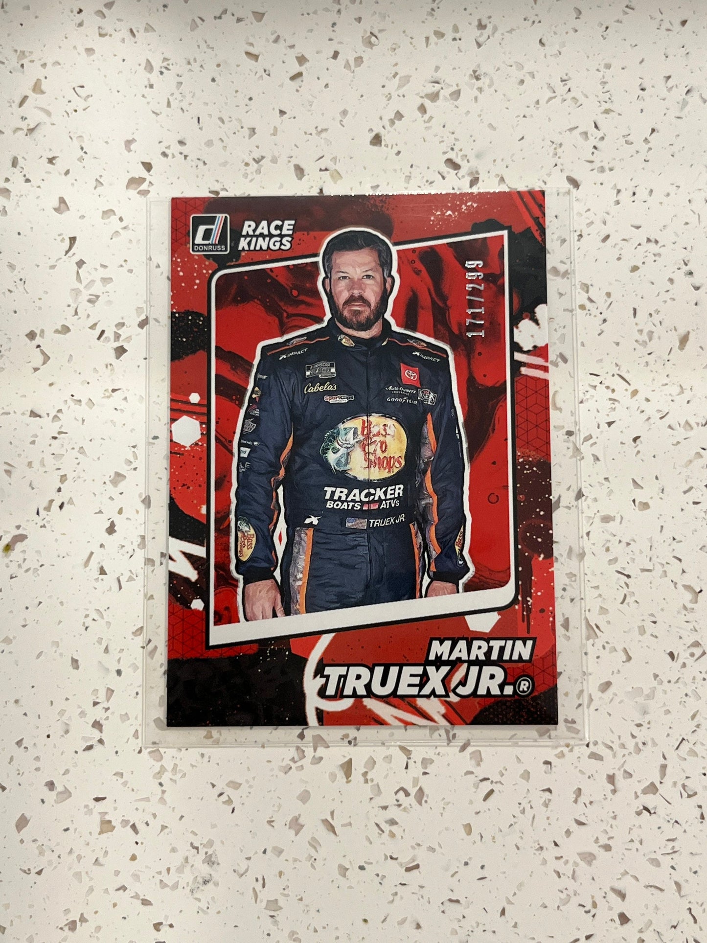 Martin Truex Jr. - 2022 Donruss Racing RACE KINGS RED # 171 /299 Limited