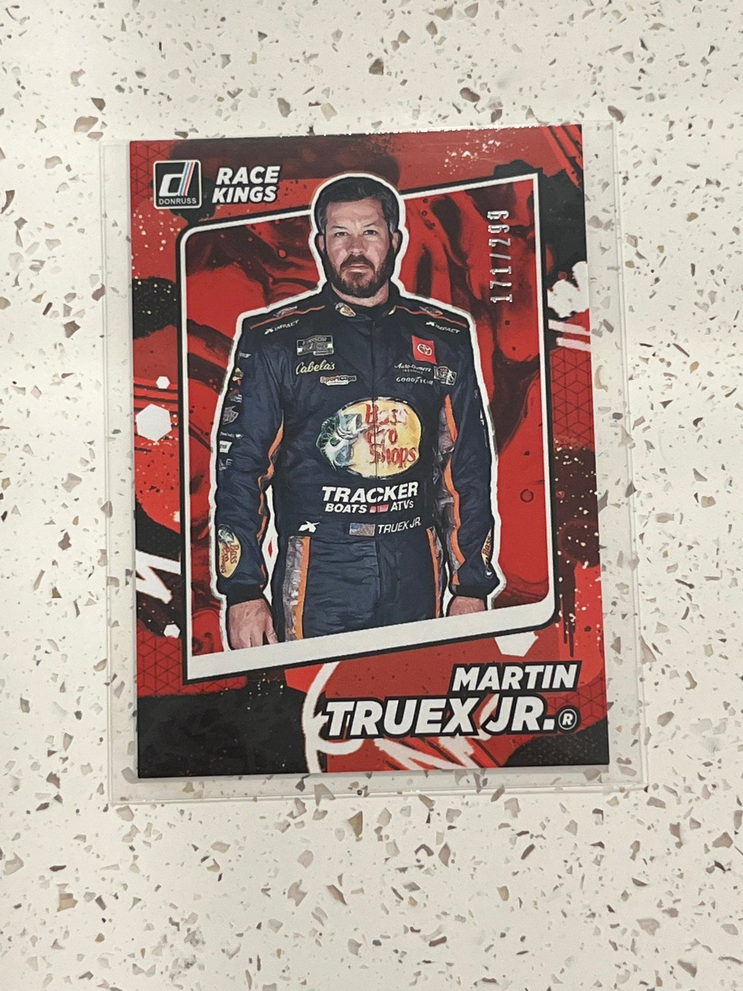 Martin Truex Jr. - 2022 Donruss Racing RACE KINGS RED # 171 /299 Limited