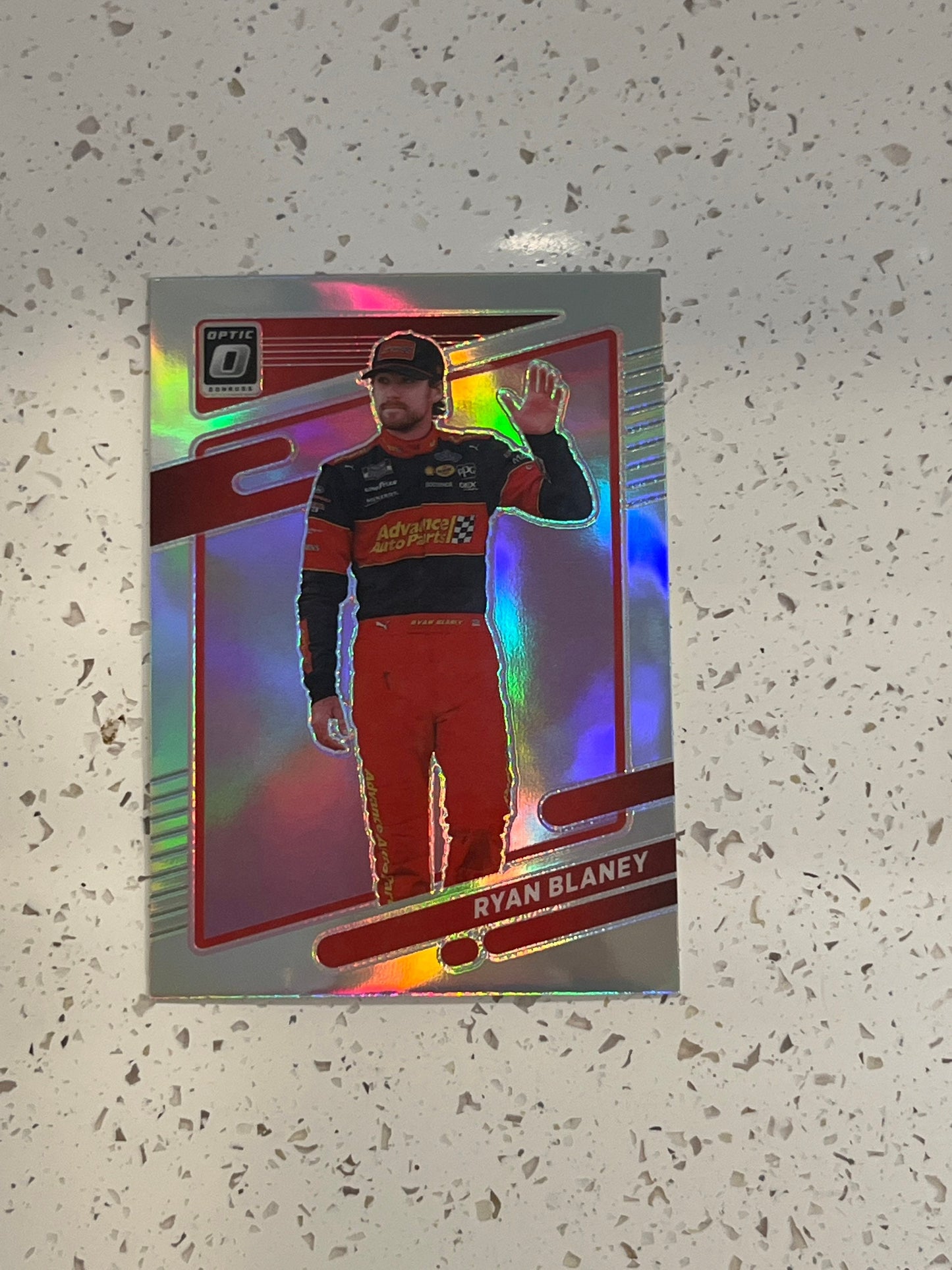 Ryan Blaney - 2022 Donruss Racing NASCAR OPTIC PRIZM rare short print