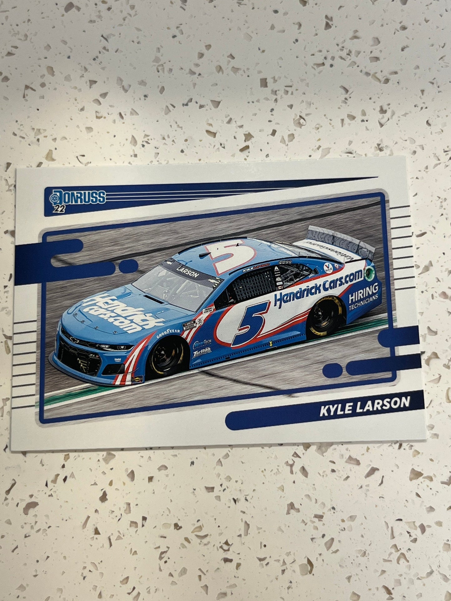 Kyle Larson - 2022 Donruss Racing NASCAR base cars (car card)