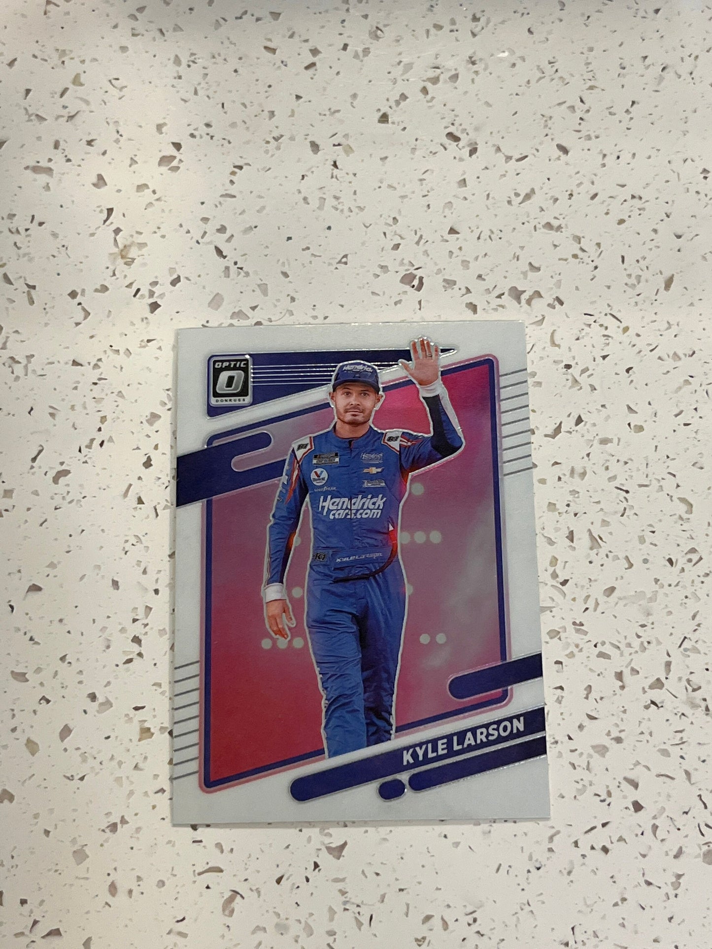 Kyle Larson - 2022 Donruss Racing NASCAR OPTIC card