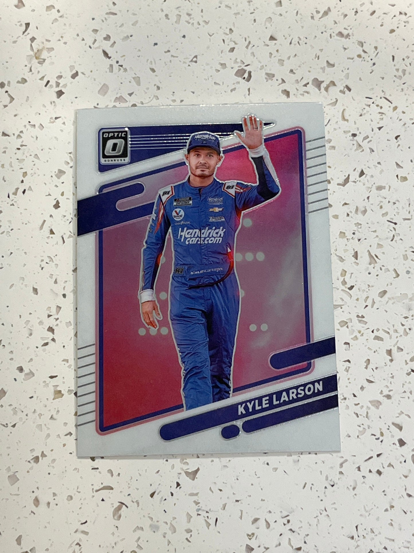 Kyle Larson - 2022 Donruss Racing NASCAR OPTIC card