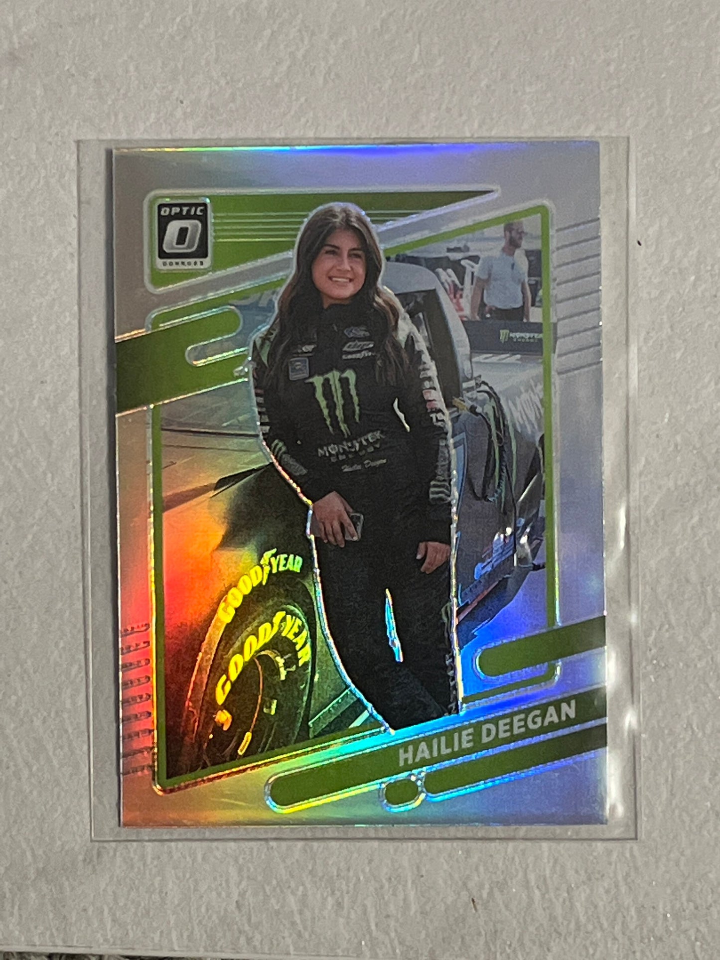 Hailie Deegan - 2022 Donruss Racing OPTIC PRIZM NASCAR Panini