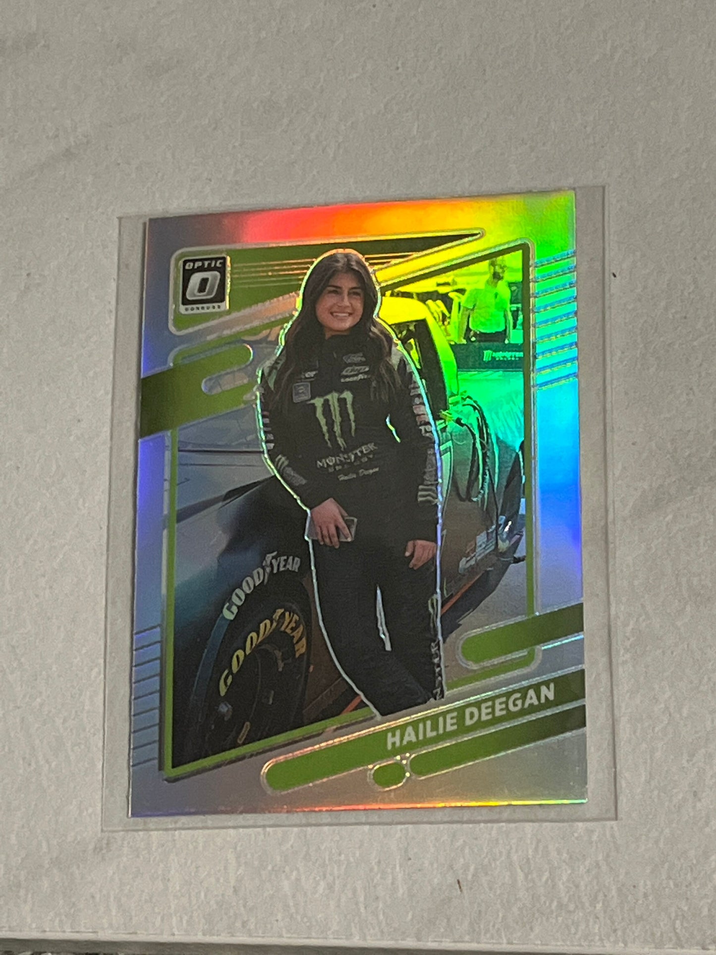 Hailie Deegan - 2022 Donruss Racing OPTIC PRIZM NASCAR Panini