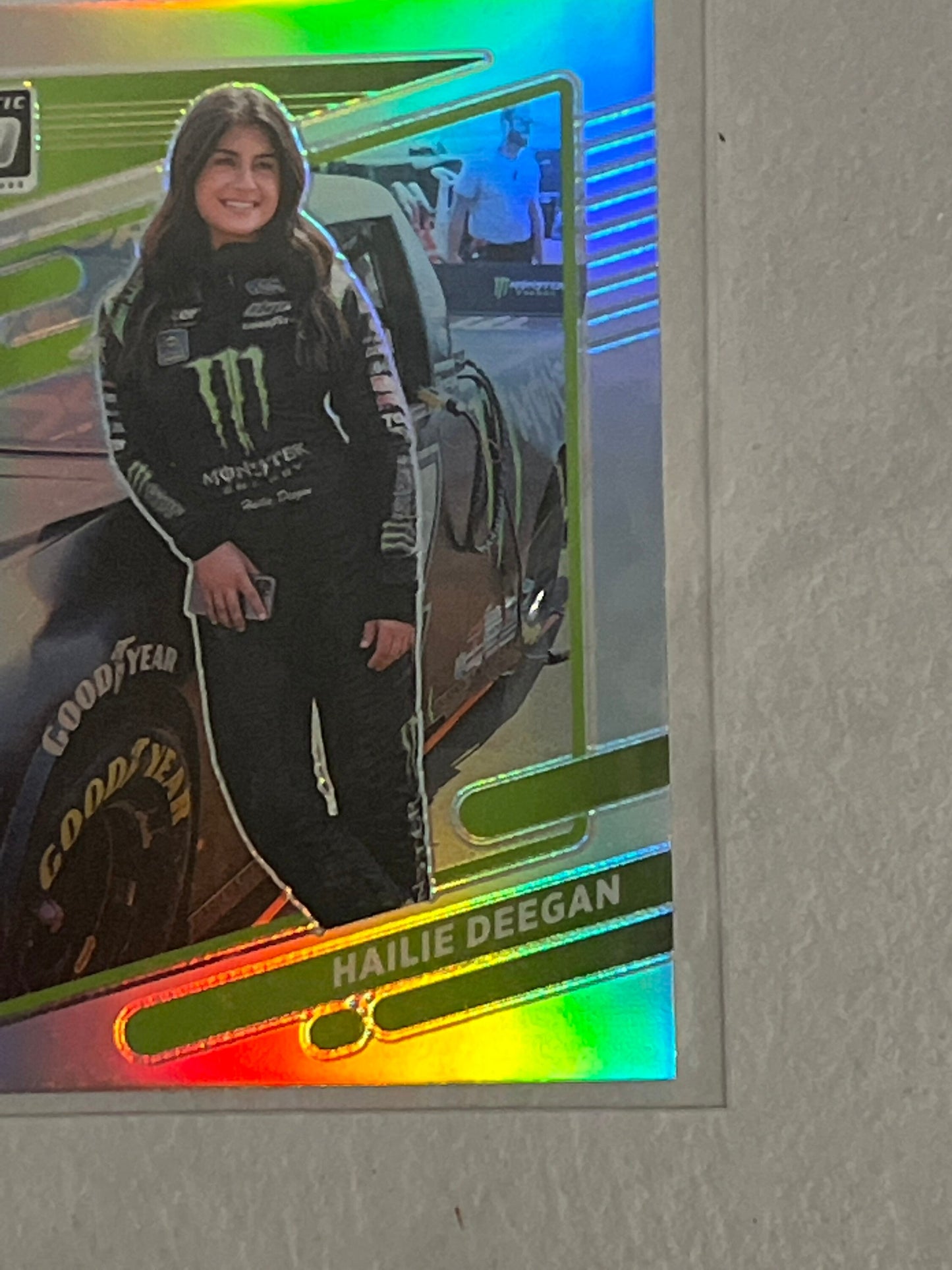 Hailie Deegan - 2022 Donruss Racing OPTIC PRIZM NASCAR Panini