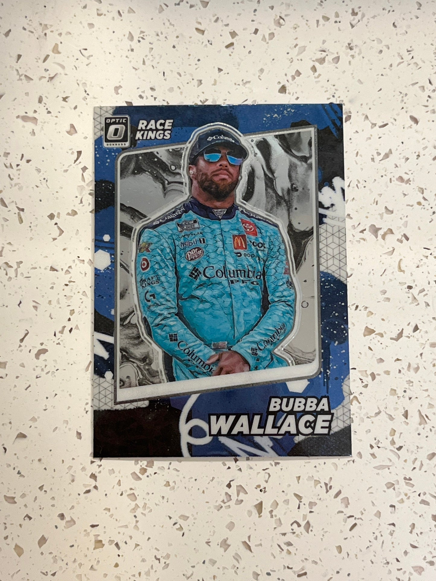 Bubba Wallace - 2022 Donruss Race Kings OPTIC Insert NASCAR 23XI #5