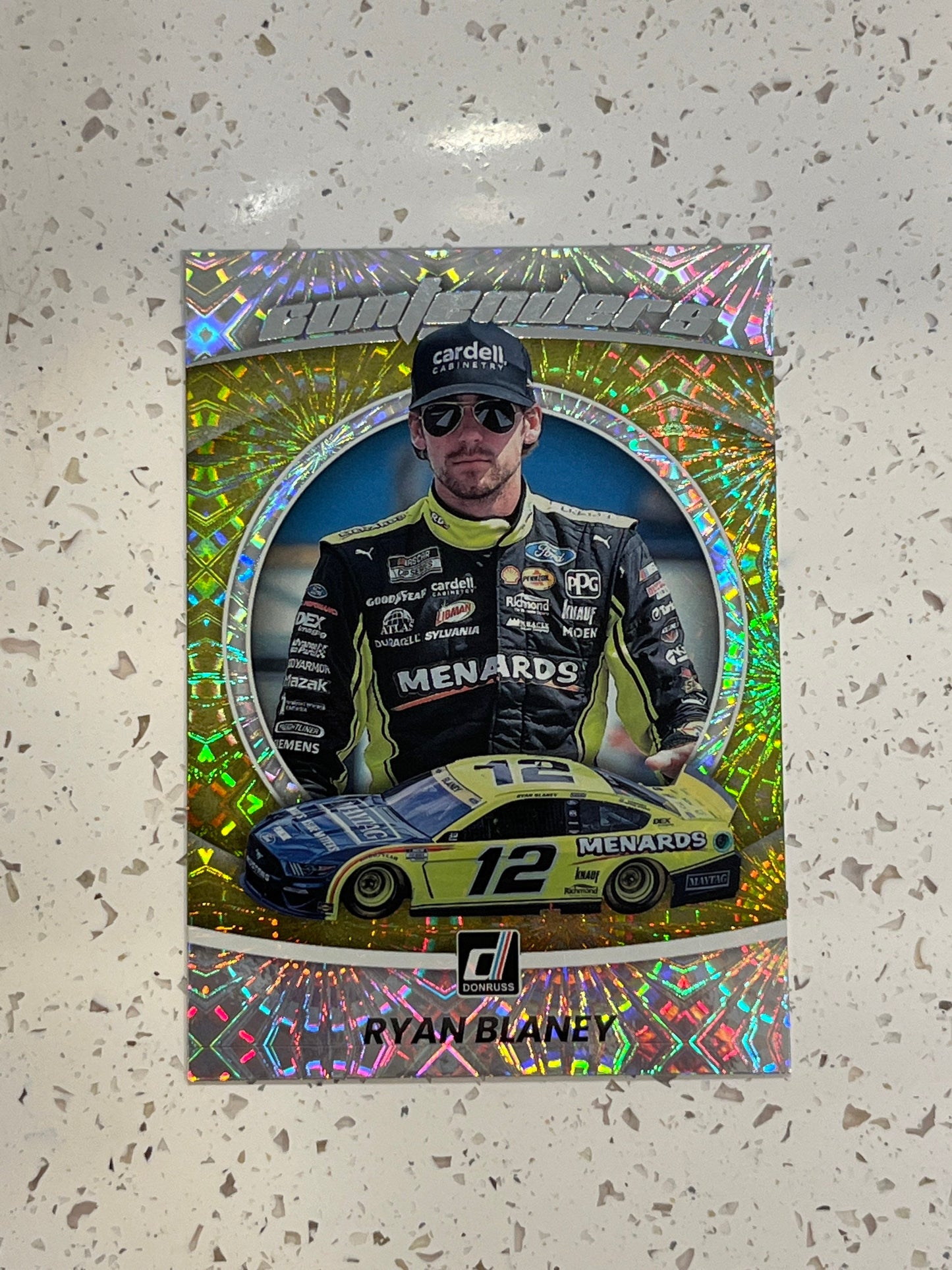 Ryan Blaney - 2022 Donruss Racing NASCAR CONTENDERS Insert Card