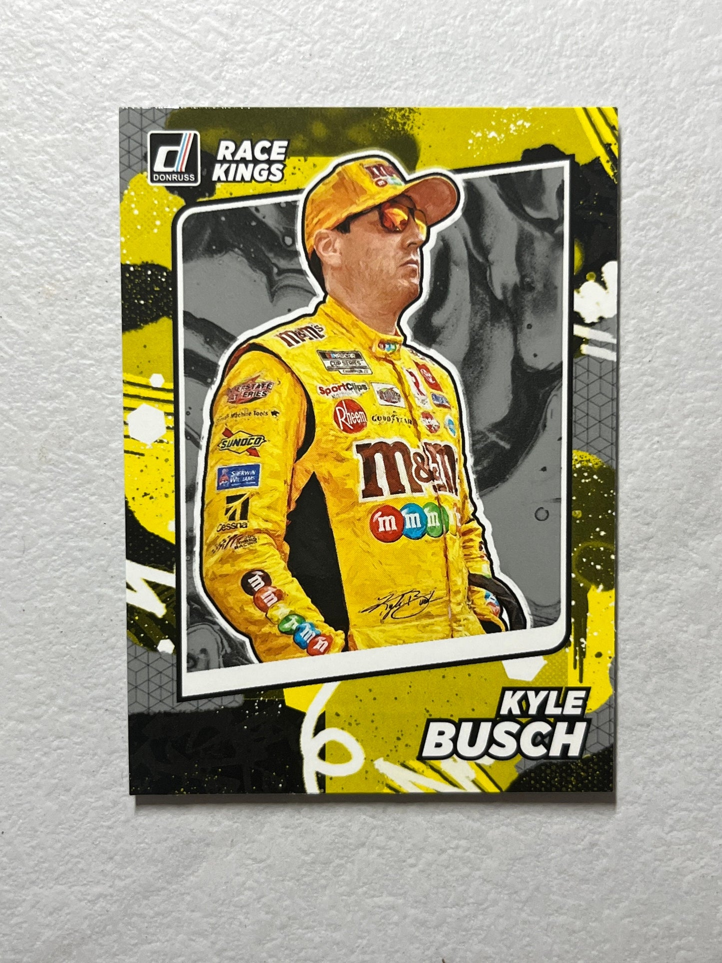 Kyle Busch - 2022 Donruss Racing Race Kings SILVER PARALLEL