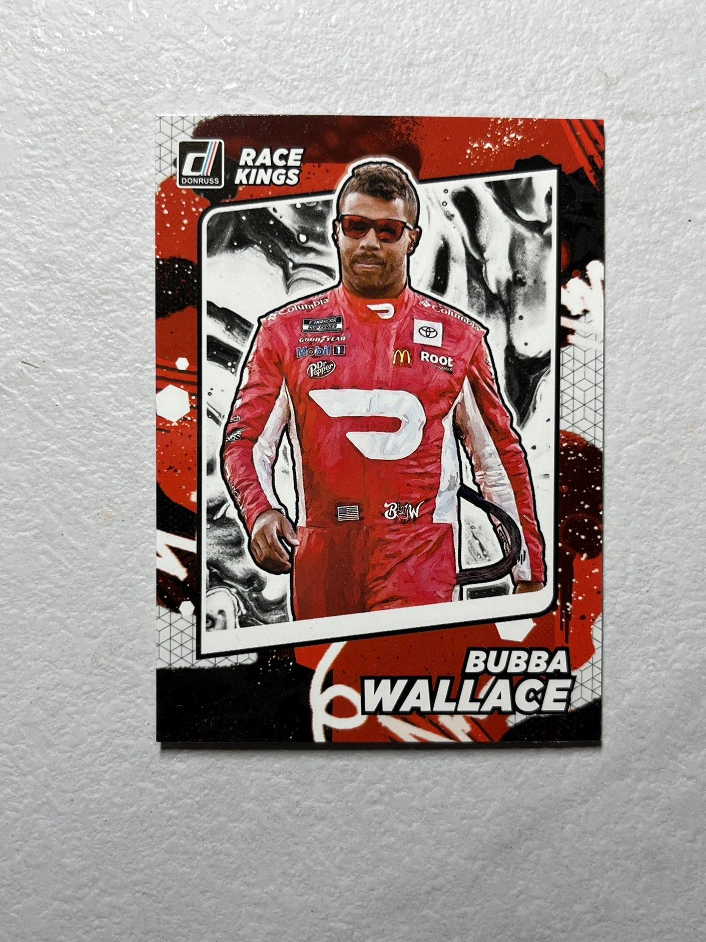 Bubba Wallace - 2022 Donruss Racing NASCAR Race Kings insert card