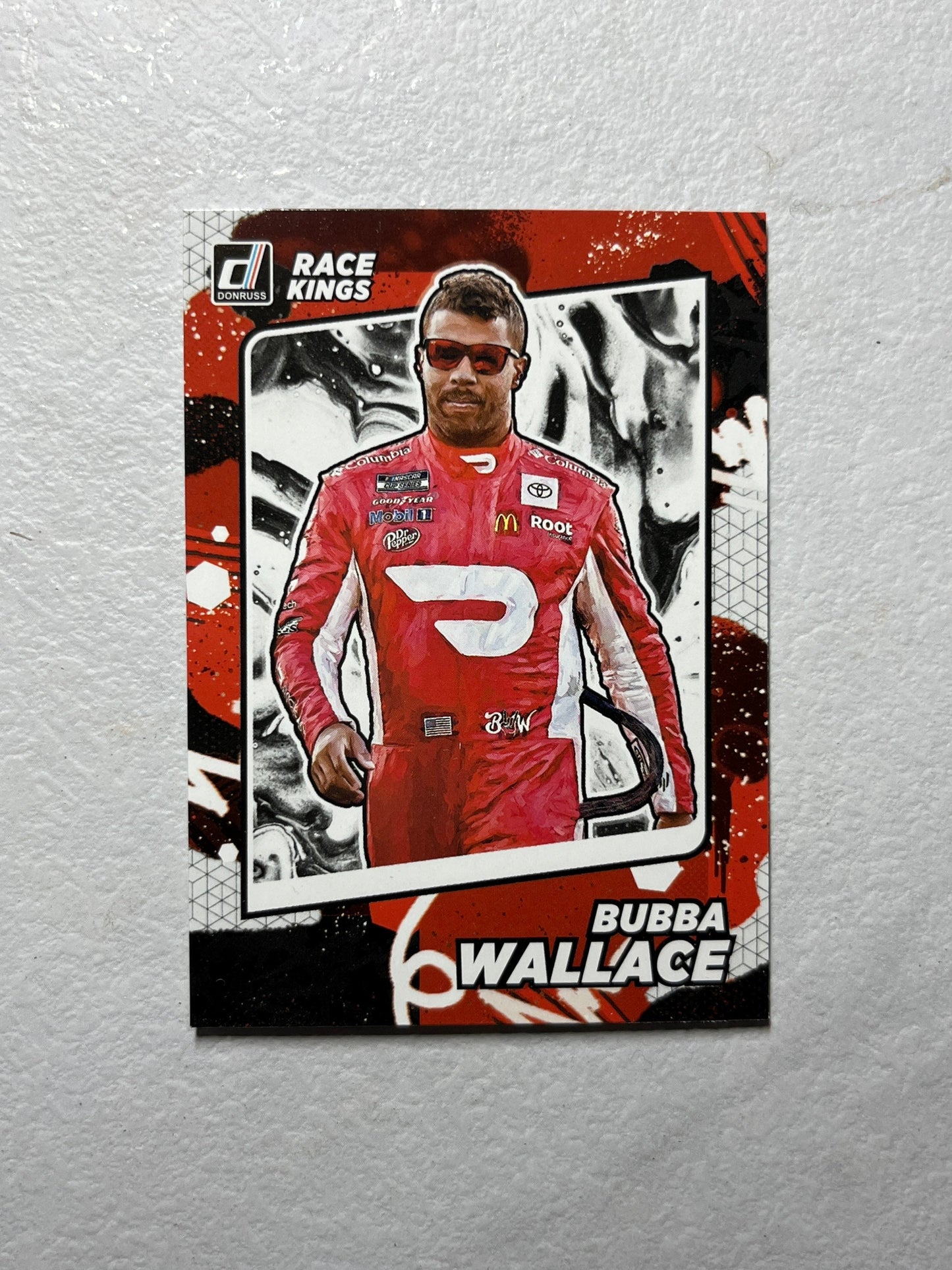 Bubba Wallace - 2022 Donruss Racing NASCAR Race Kings insert card