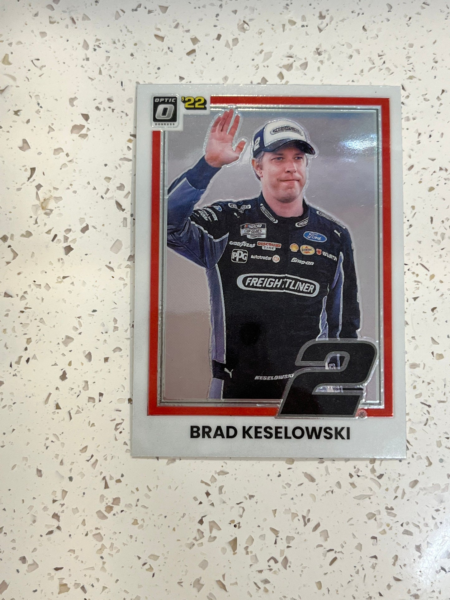 Brad Keselowski - 2022 Donruss Racing OPTIC Retro ‘81 NASCAR Card