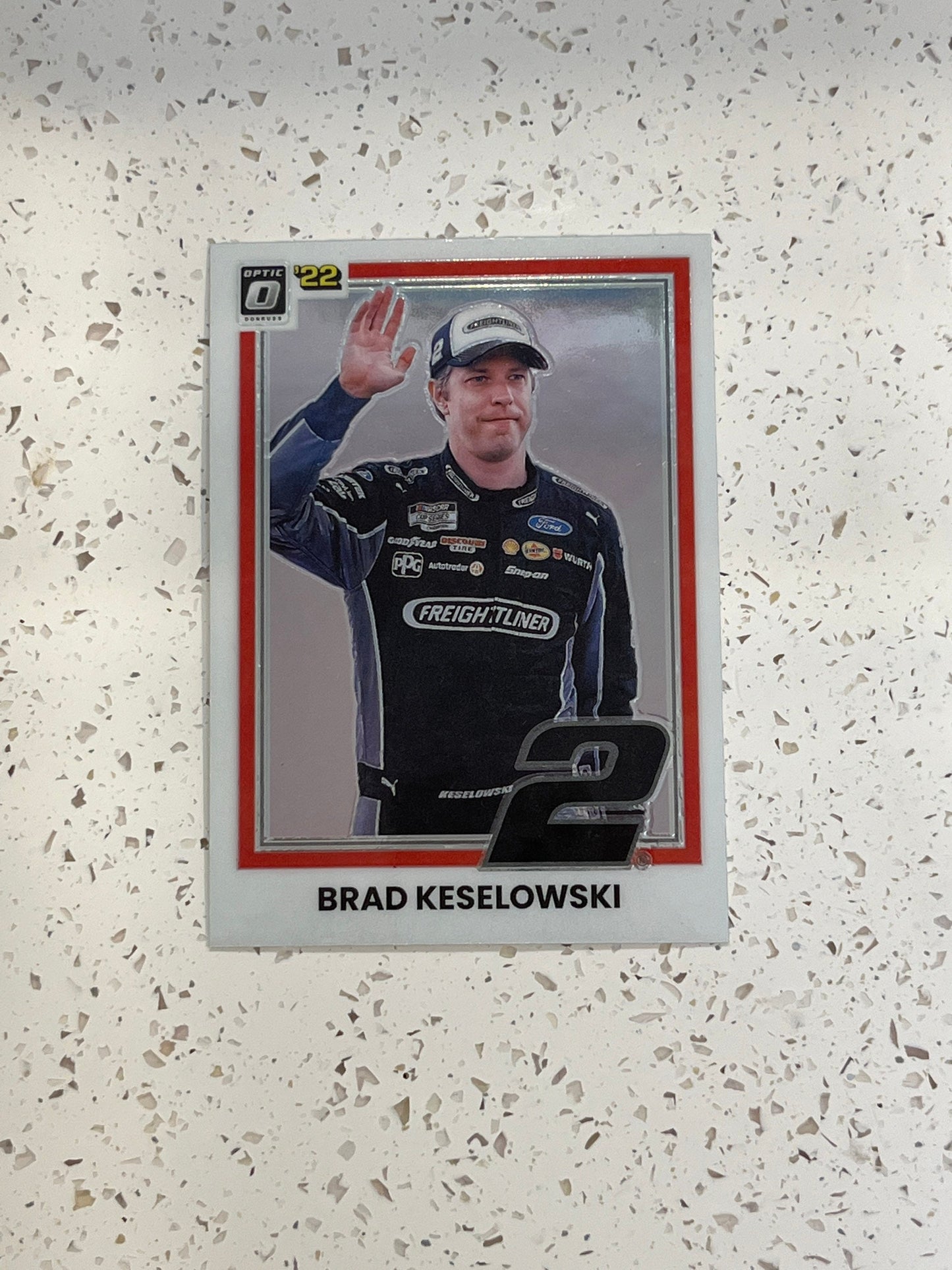 Brad Keselowski - 2022 Donruss Racing OPTIC Retro ‘81 NASCAR Card