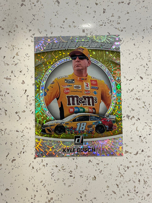 Kyle Busch - 2022 Donruss Racing NASCAR CONTENDERS Insert Card