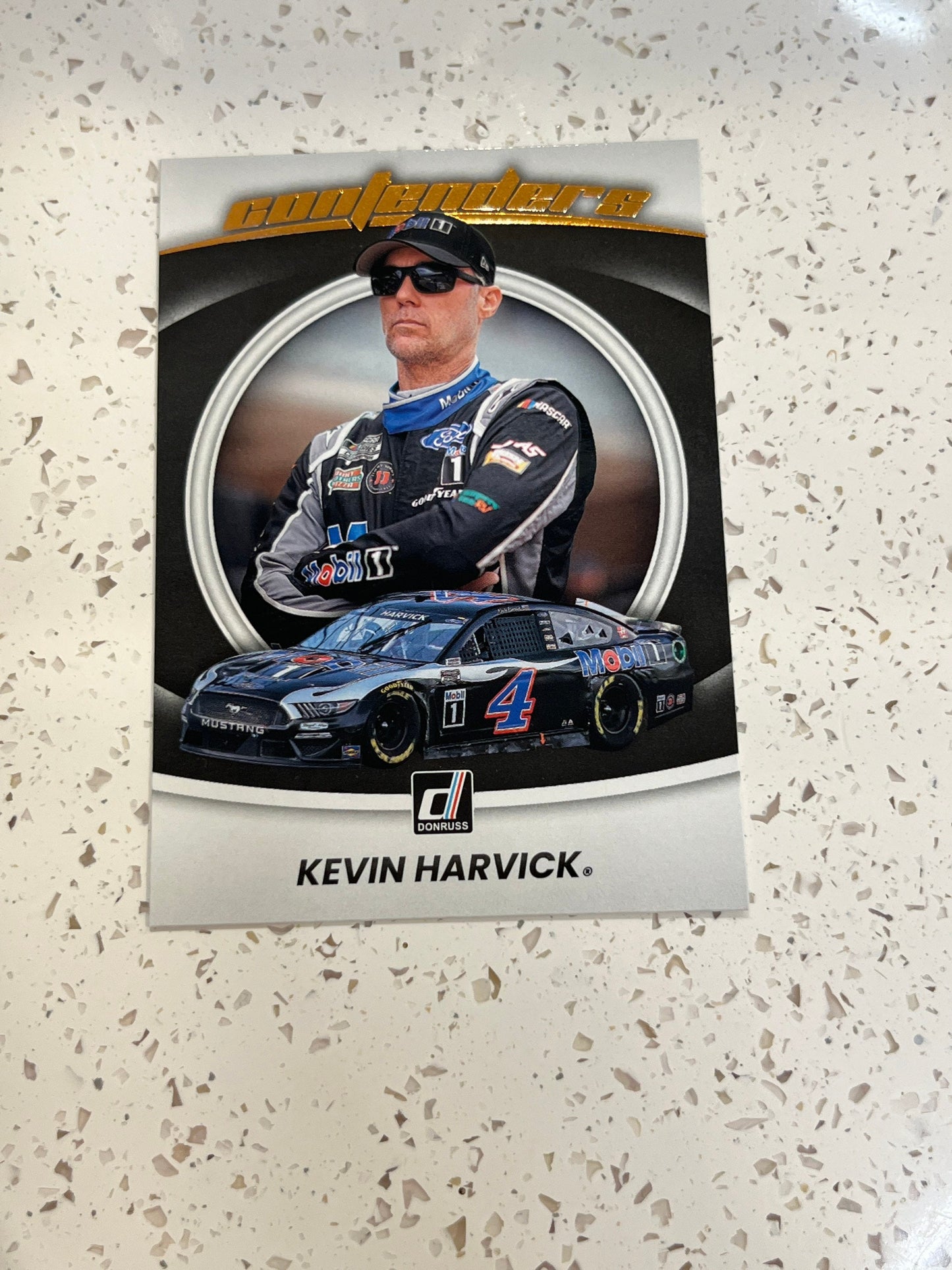 Kevin Harvick - 2022 Donruss Racing NASCAR CONTENDERS Paper Insert Card