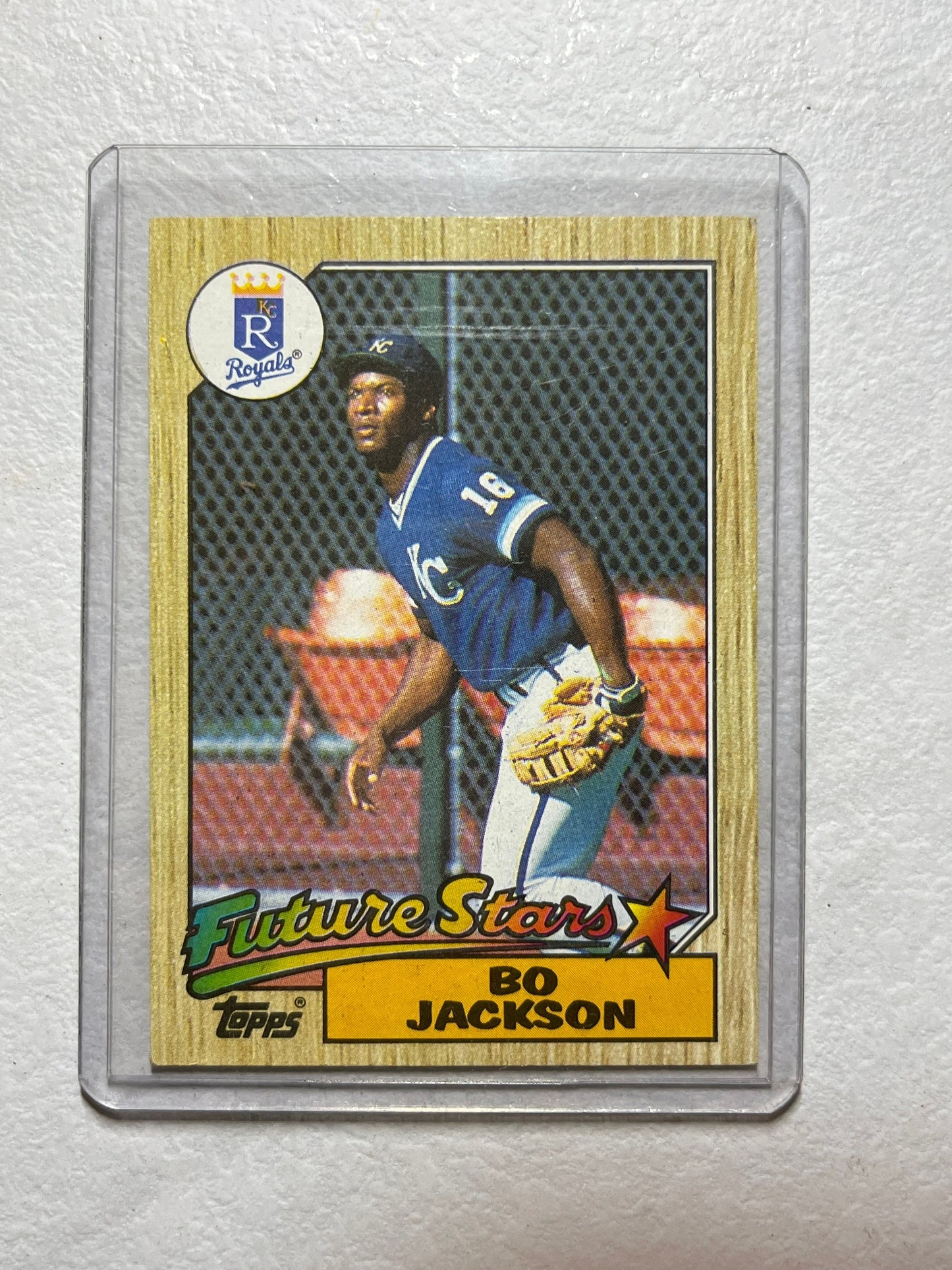 Bo Jackson - 1987 Topps FUTURE STARS baseball card