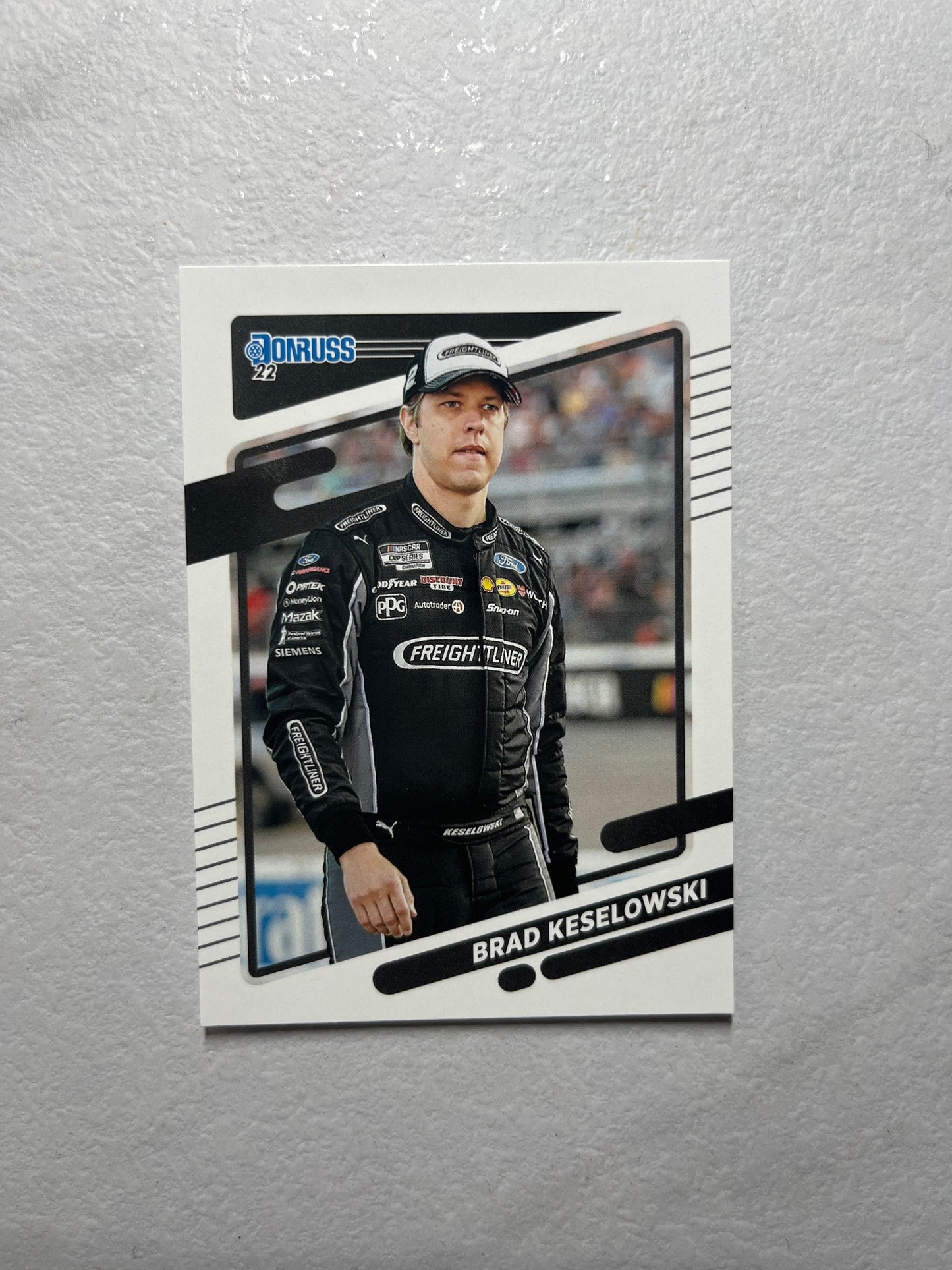 Brad Keselowski - 2022 Donruss Racing NASCAR base card