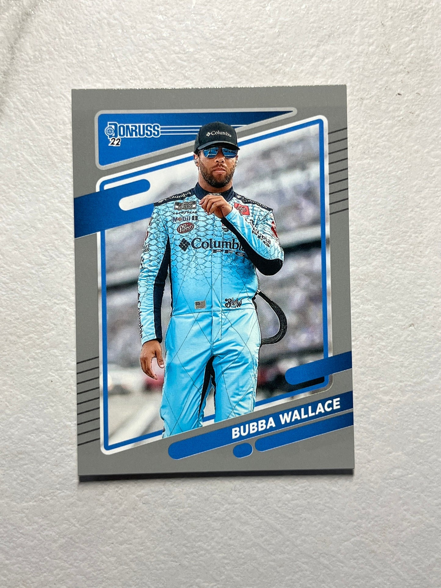 Bubba Wallace - 2022 Donruss Racing SILVER Parallel NASCAR racing card