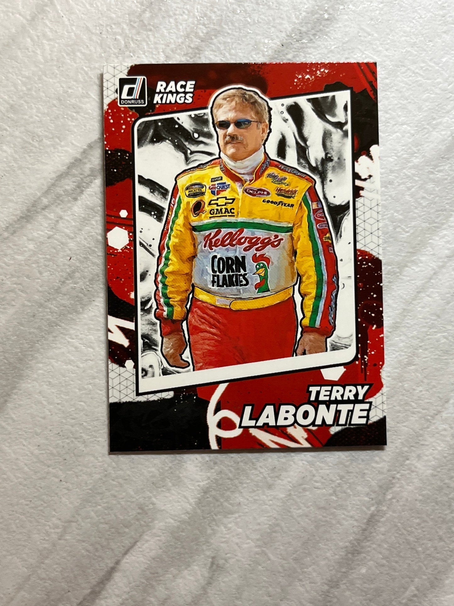 Terry Labonte - 2022 Donruss Racing NASCAR Race Kings insert card