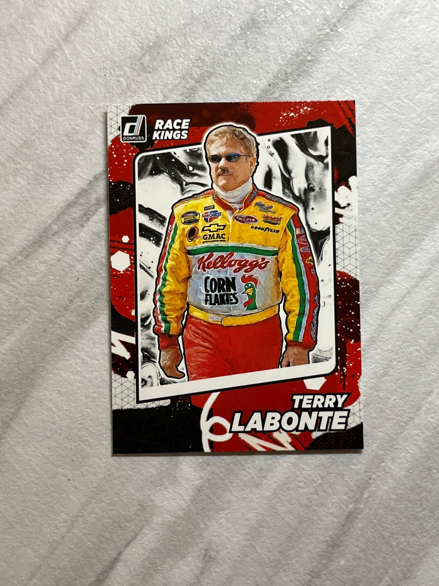 Terry Labonte - 2022 Donruss Racing NASCAR Race Kings insert card