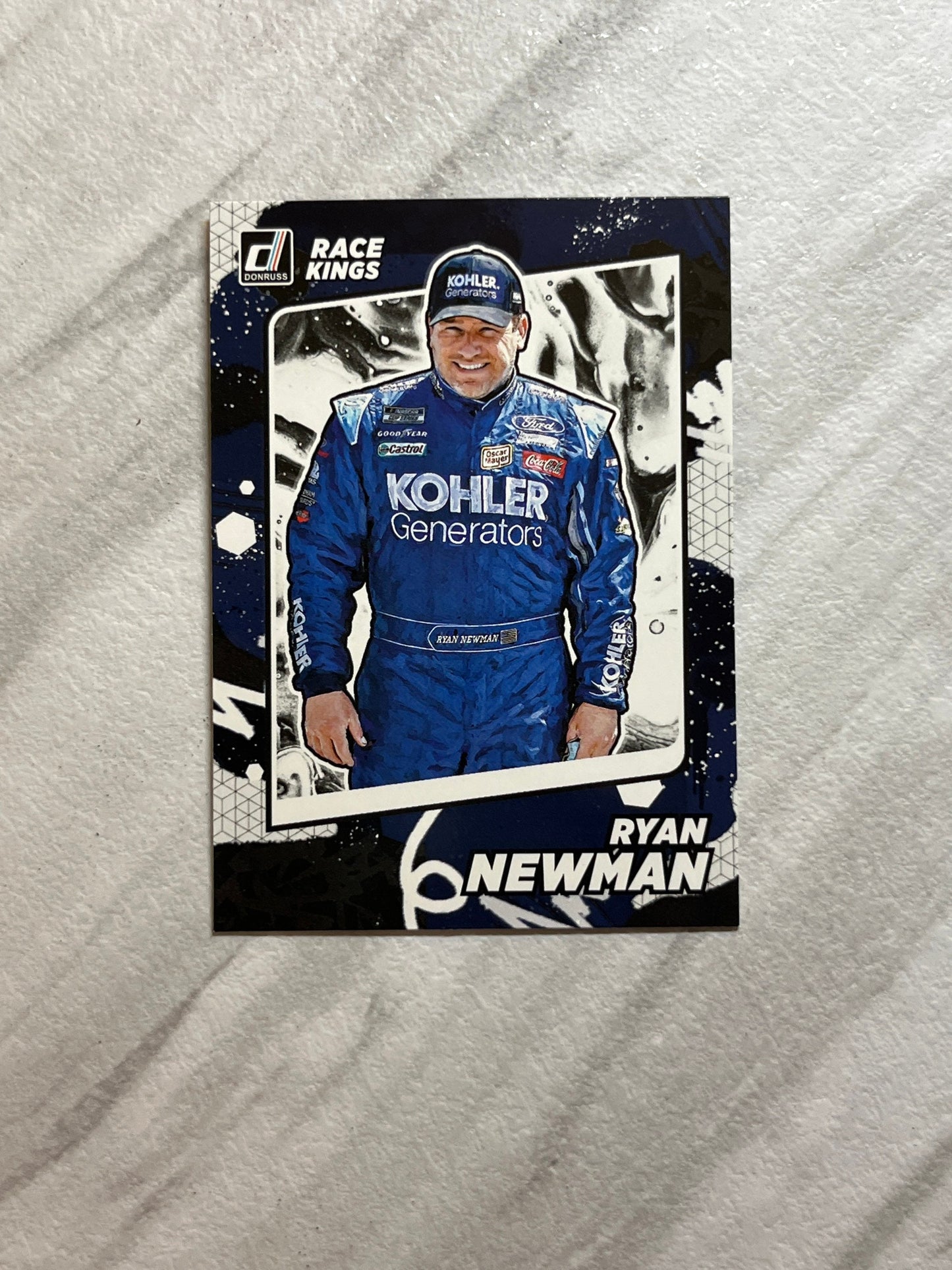 Ryan Newman - 2022 Donruss Racing NASCAR Race Kings insert card